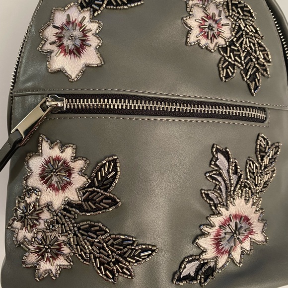 Like NEW! French Connection Embroidered Backpack - Picture 11 of 15